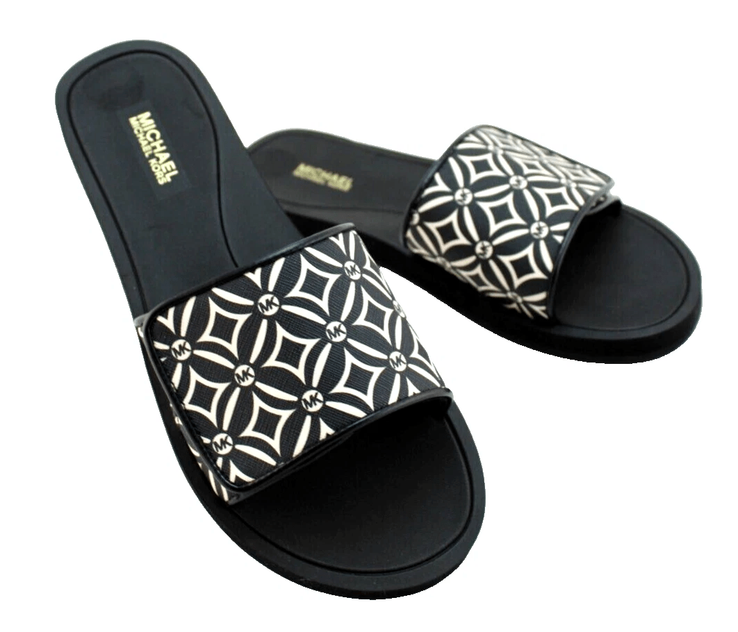 Michael Kors Eli Marissa Logo Slide Sandal — view 4
