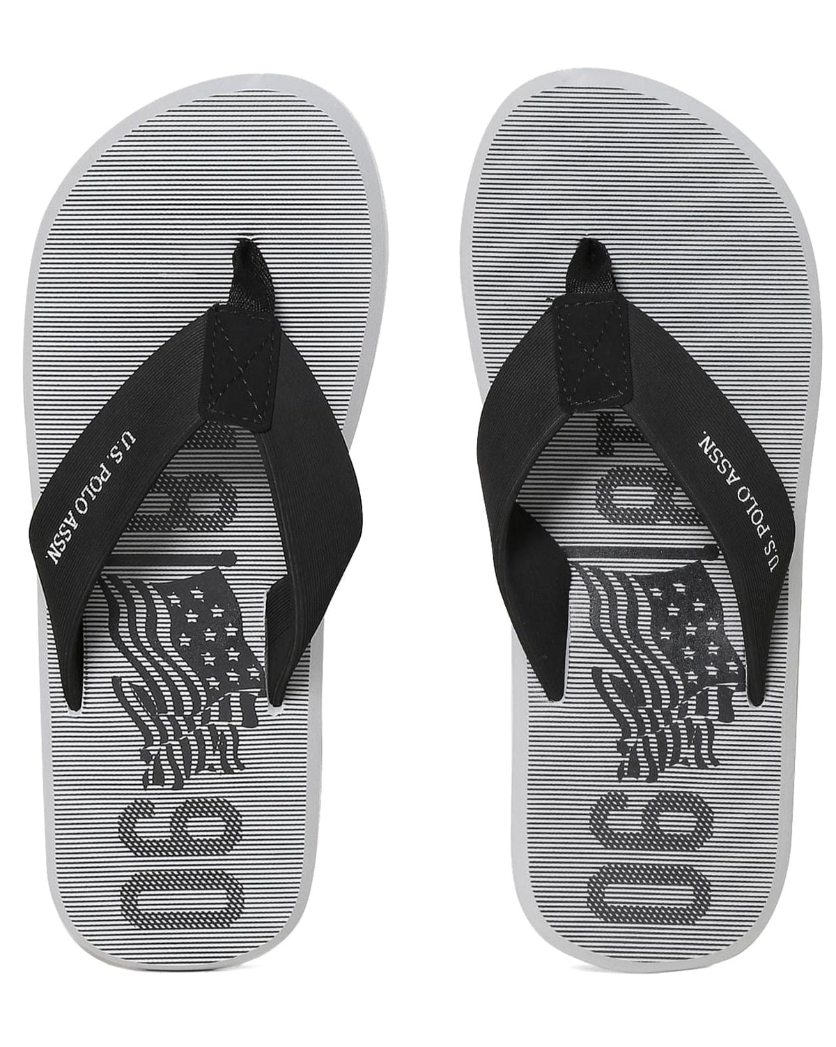 U.S. Polo Assn. Men V-Strap Logo Marinos 2.0 Flip Flops — view 4