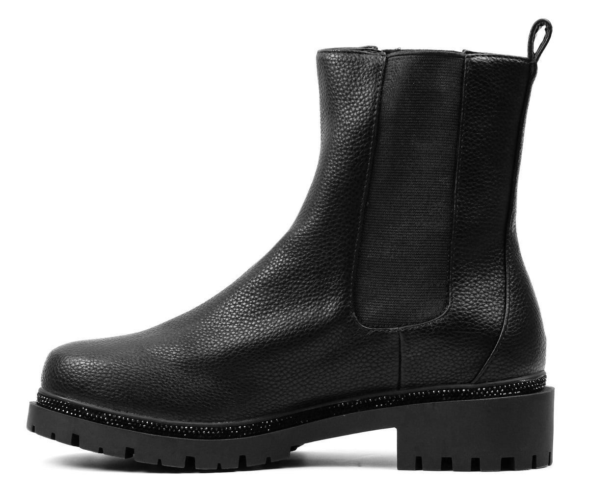 DKNY Rick2 Platform Chelsea Boot — view 3