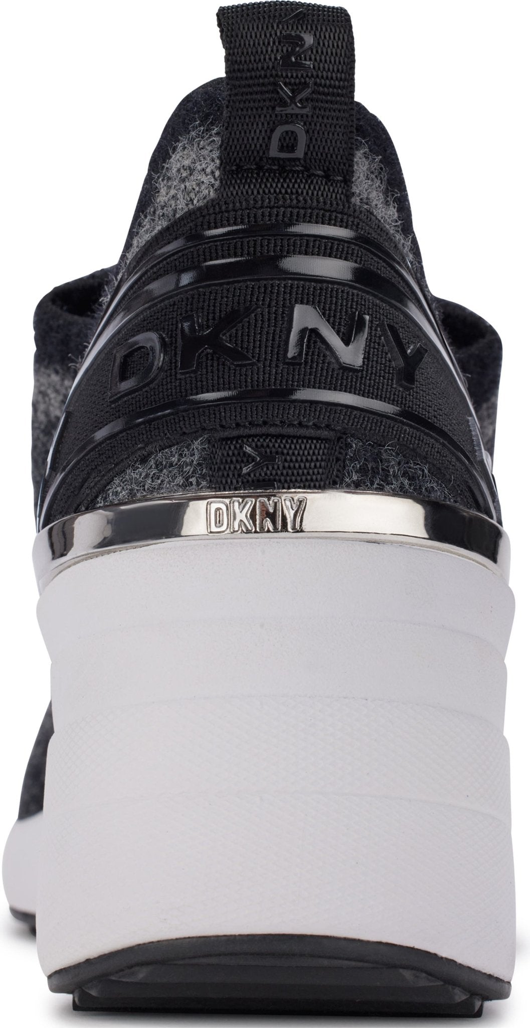 DKNY Keeva Wedge Knit Sneaker — view 3