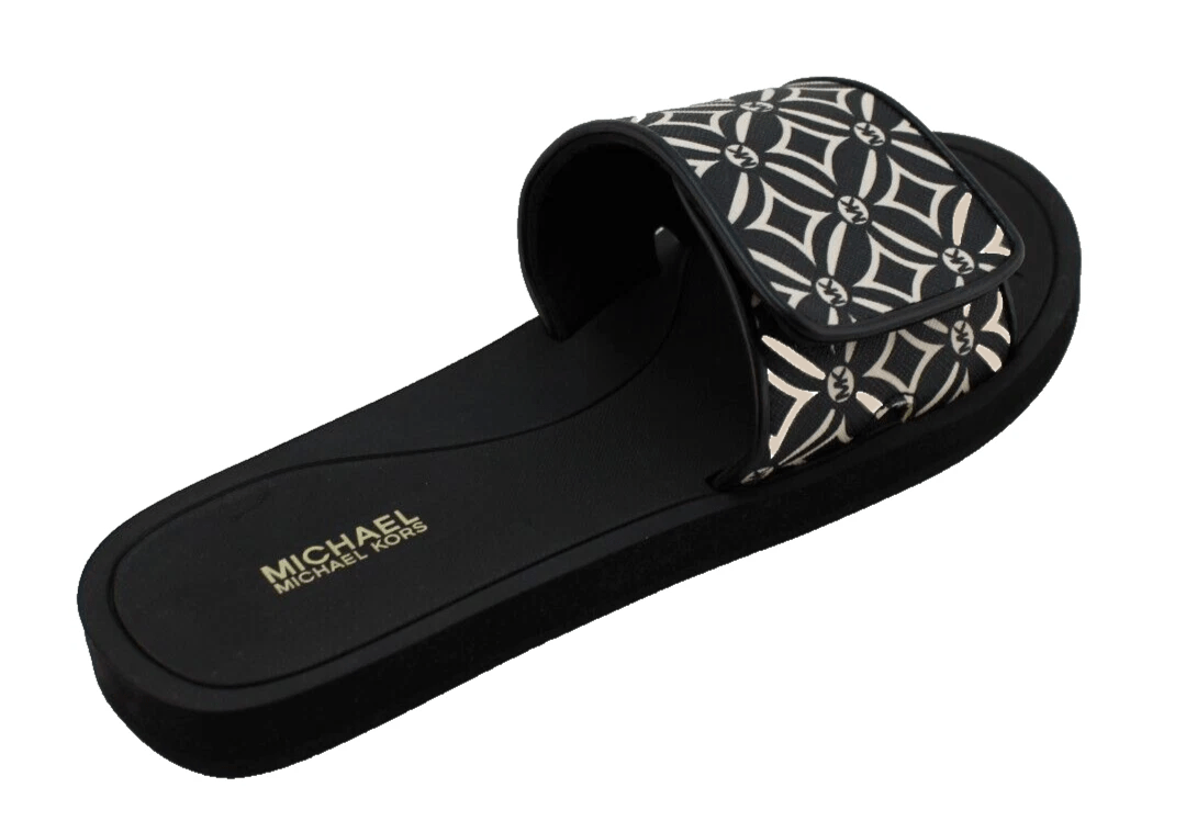 Michael Kors Eli Marissa Logo Slide Sandal — view 3