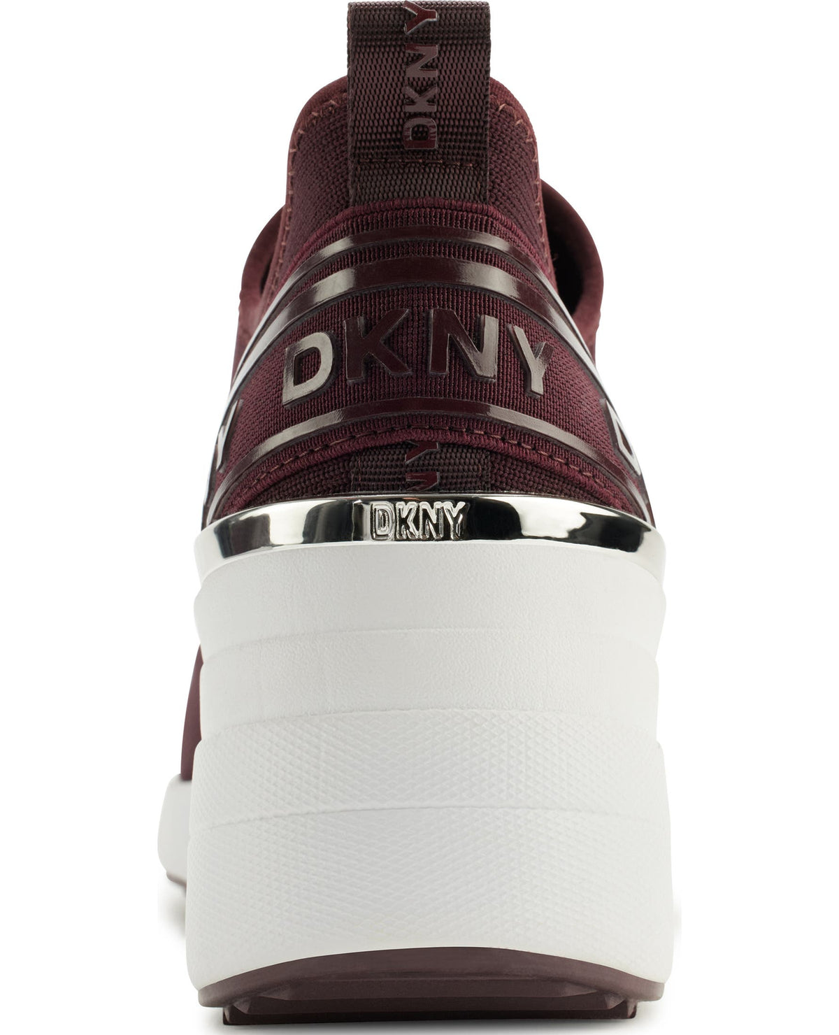 DKNY Keeva Wedge Knit Sneaker — view 3