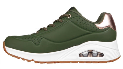 Skechers Uno Shimmer Away Sneakers — view 3