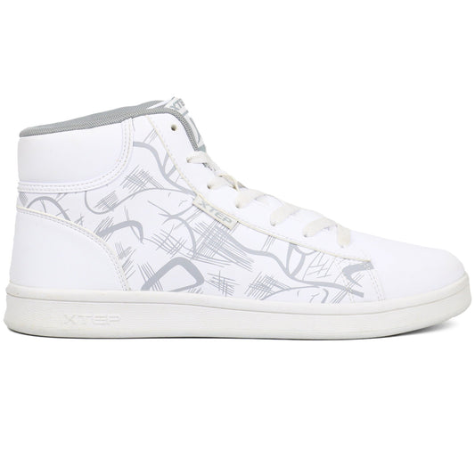 XTEP Men's High-Top Casual Sports Sneakers WTGY — view 1