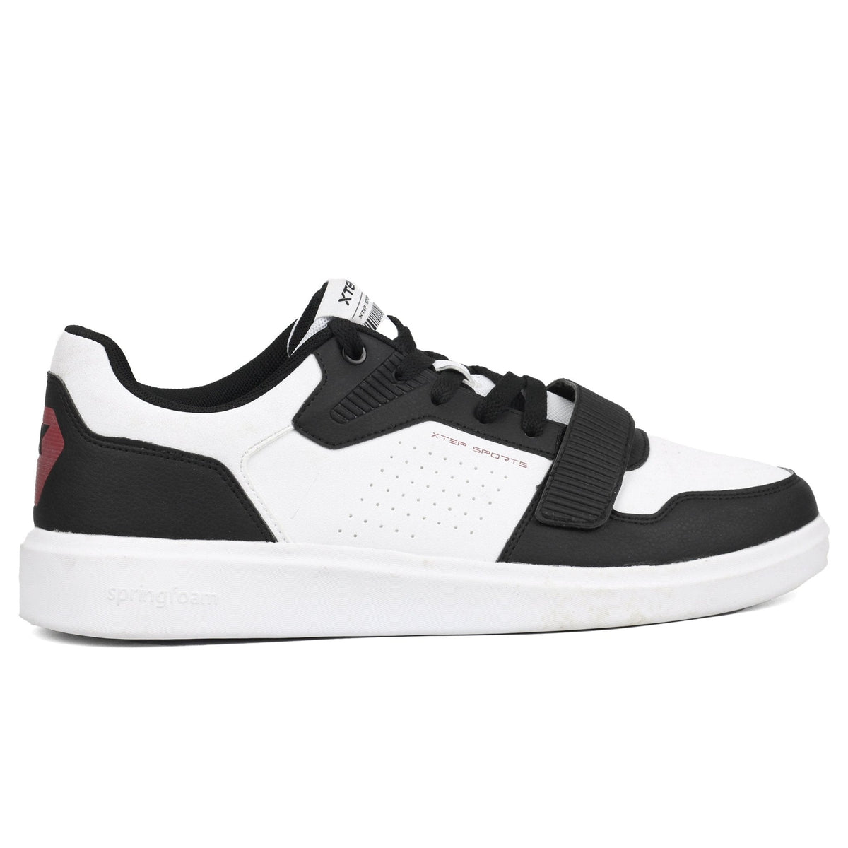 XTEP Men's Sneakers, Leather Sports Shoes — view 1