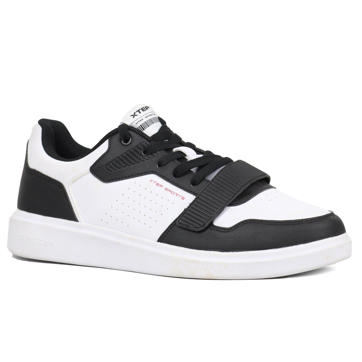 XTEP Men's Sneakers, Leather Sports Shoes — view 2