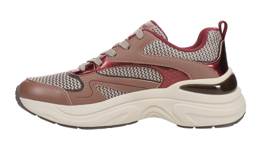 SKECHERS Hazel Metallic Soiree Lace Up Sneakers — view 3