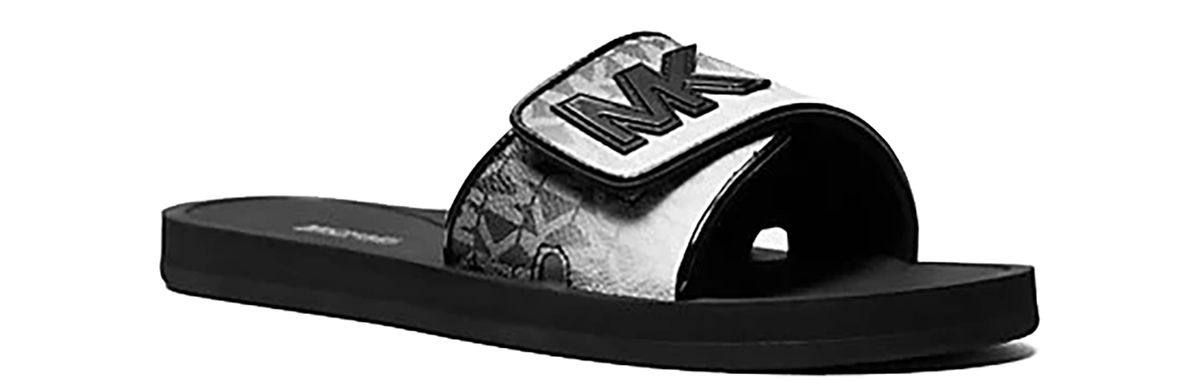 Michael Kors Palmer Ombré Signature Logo Slide — view 2