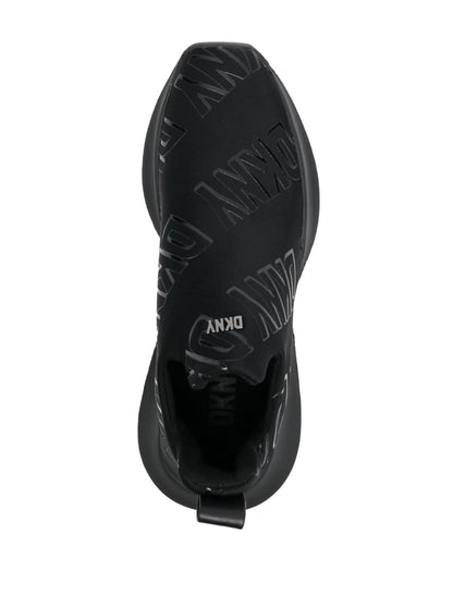 DKNY  Ramona logo print slip on — view 4
