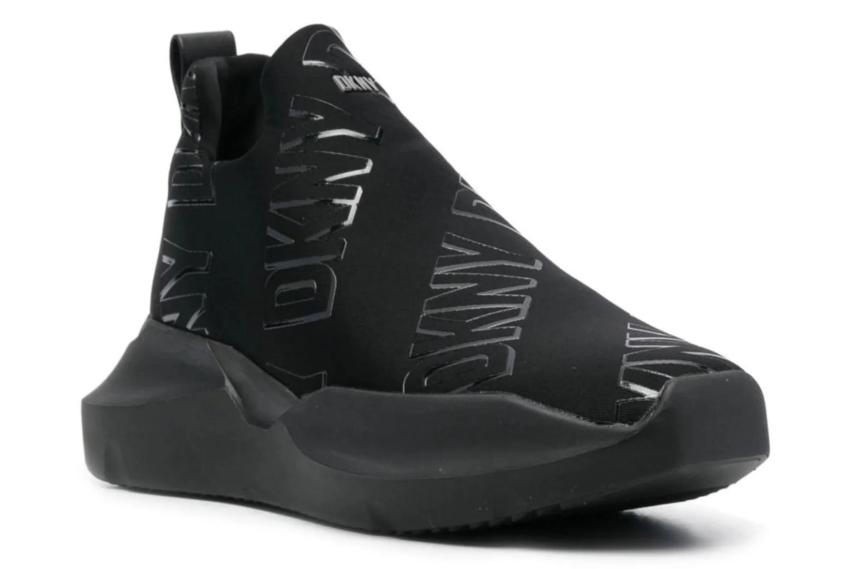 DKNY  Ramona logo print slip on — view 2