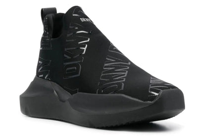 DKNY  Ramona logo print slip on — view 2