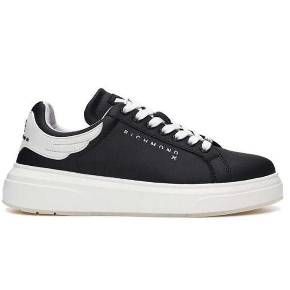 John Richmond 20007Cp Leather Sneakers Bkw — view 1