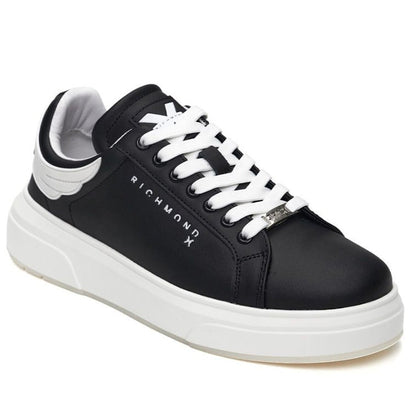 John Richmond 20007Cp Leather Sneakers Bkw — view 2