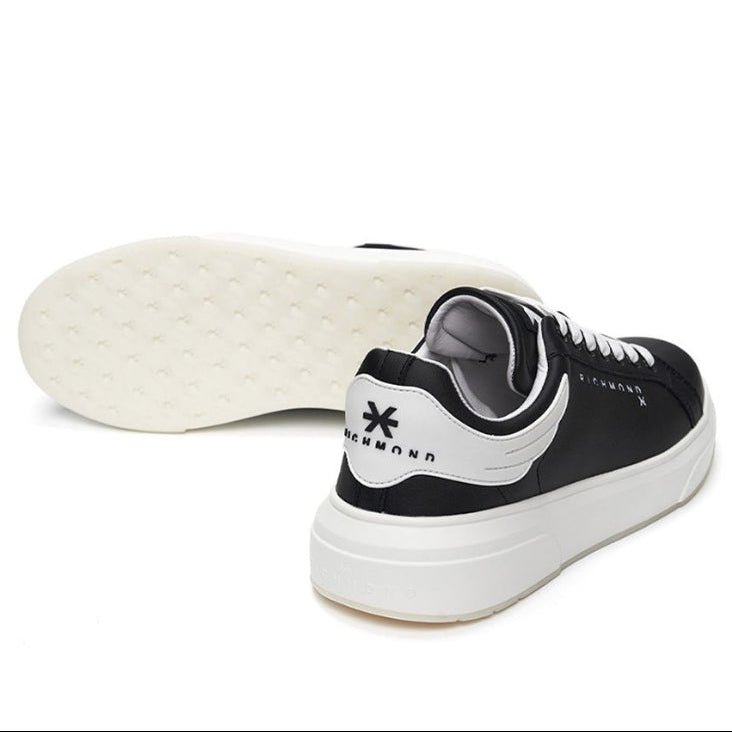 John Richmond 20007Cp Leather Sneakers Bkw — view 3