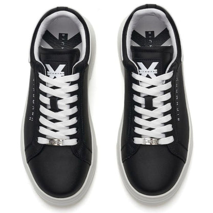 John Richmond 20007Cp Leather Sneakers Bkw — view 4