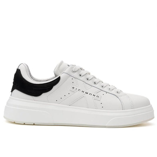 John Richmond 22203 Leather Sneakers Wt — view 1