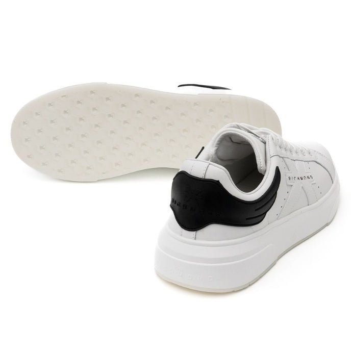 John Richmond 22203 Leather Sneakers Wt — view 4