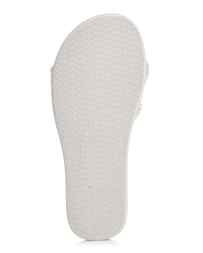 Michael Kors Betsy Distressed Bow Slide — view 4