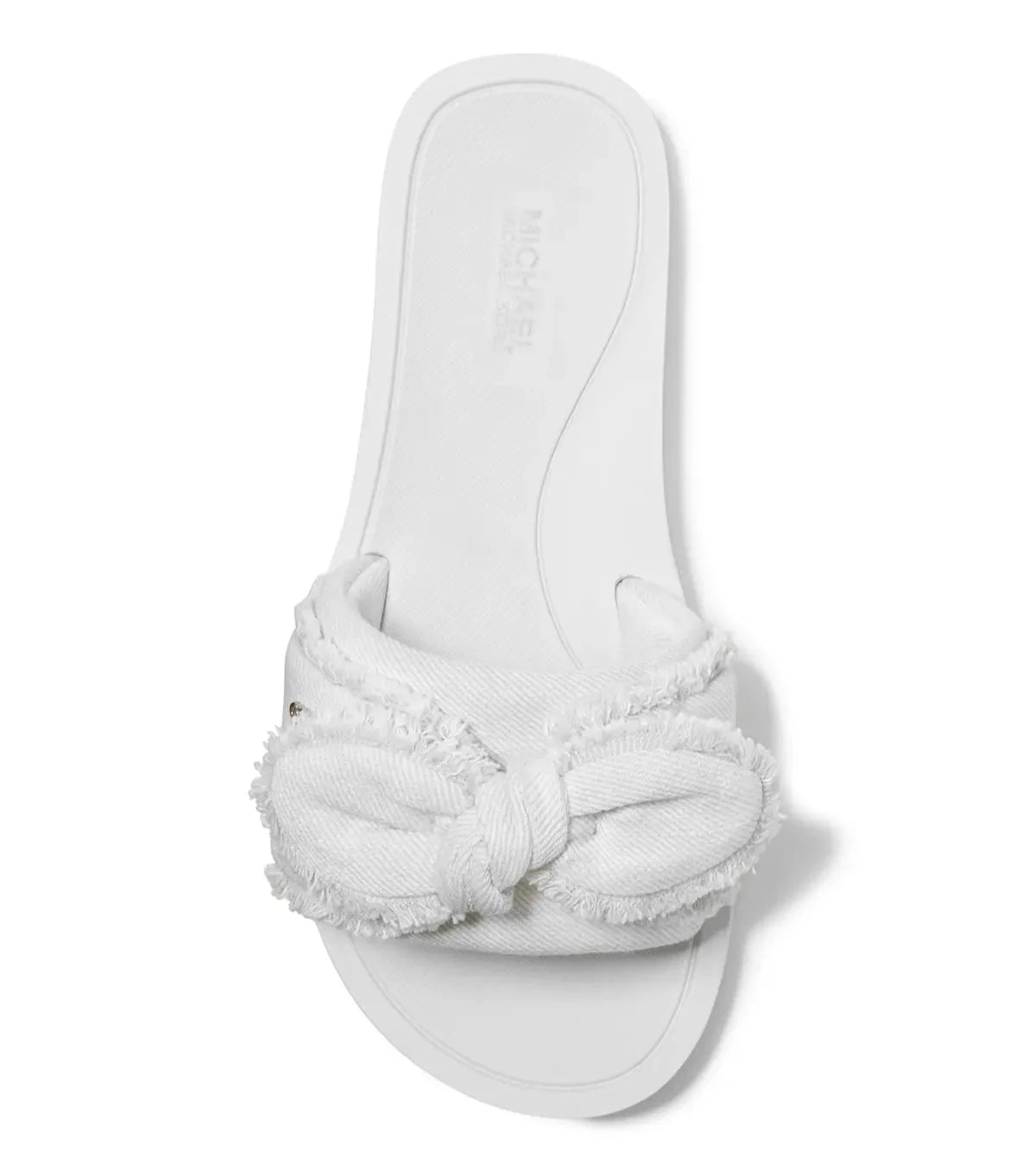 Michael Kors Betsy Distressed Bow Slide — view 3
