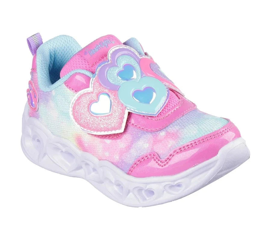 SKECHERS Heart Lights - Lovin Reflection PKTQ — view 2