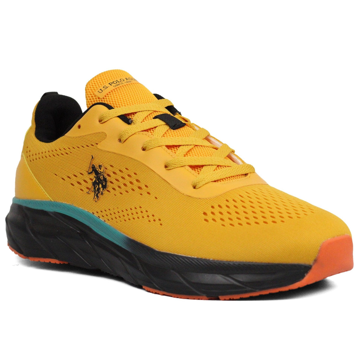 U. S POLO ASSN Stran Sneakers Shoes YLW — view 2