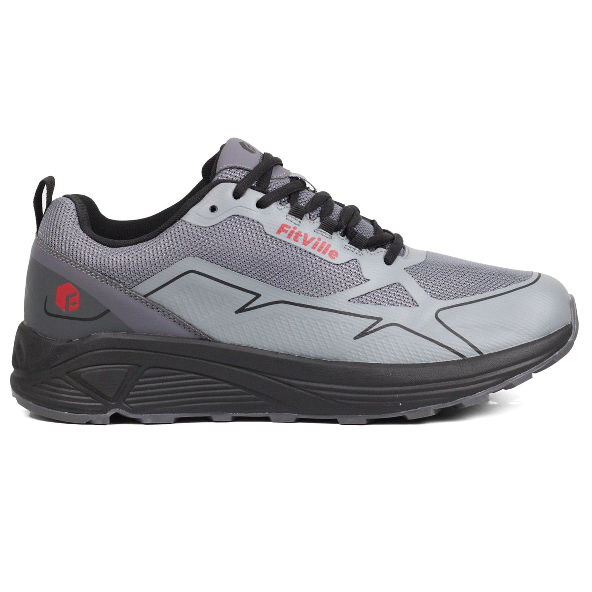 FITVILLE Walking Athletic Shoes Wide Toe 12 x GB — view 1