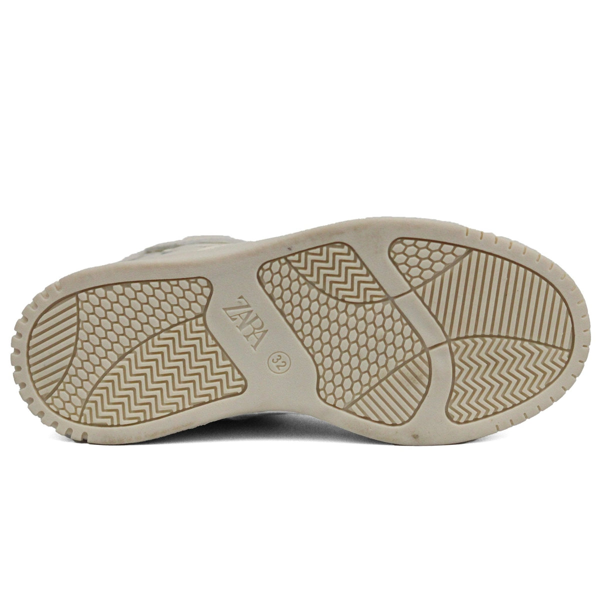 ZARA unisex Hitop NATURAL shoe NAT — view 5