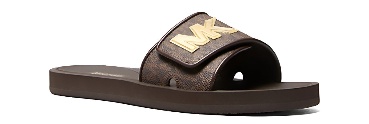 Michael Kors Palmer Ombré Signature Logo Slide — view 2