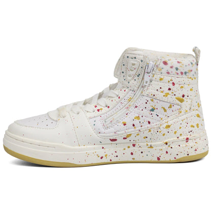ZARA Graffiti Hitop Multicolor Shoes — view 4