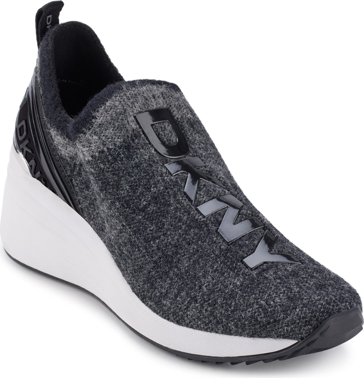 DKNY Keeva Wedge Knit Sneaker — view 2