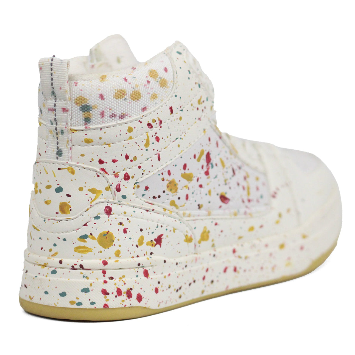 ZARA Graffiti Hitop Multicolor Shoes — view 3
