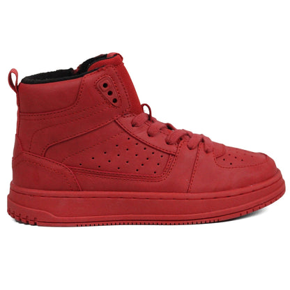 ZARA Graffiti High-Top legend Red Sneakers — view 1