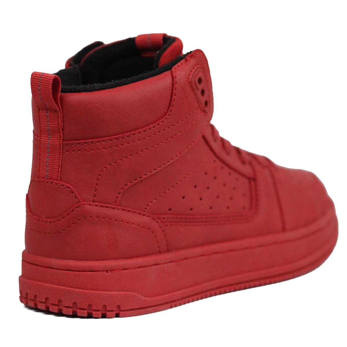 ZARA Graffiti High-Top legend Red Sneakers — view 3