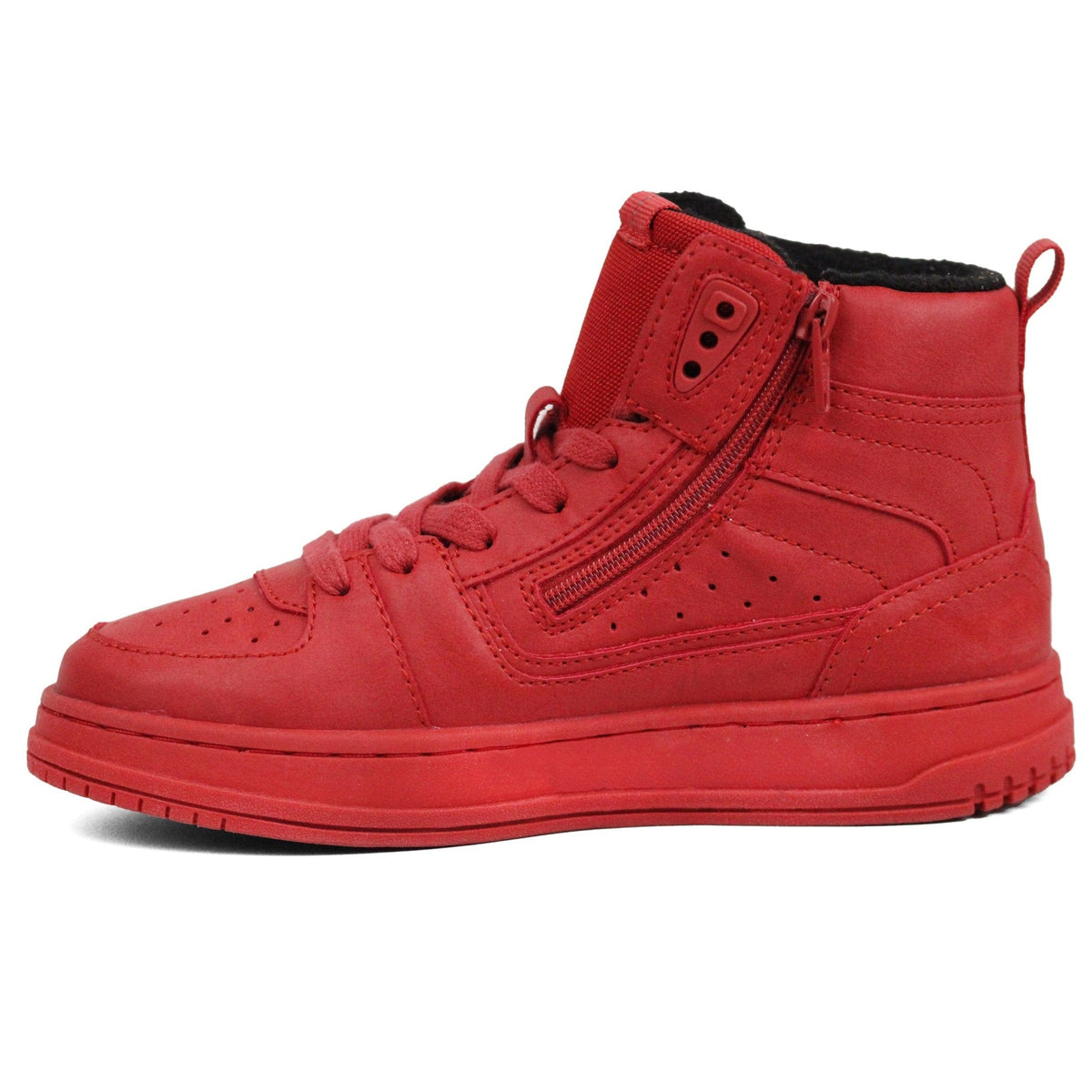 ZARA Graffiti High-Top legend Red Sneakers — view 4