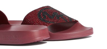 Michael Kors Palmer Ombré Signature Logo Slide — view 4