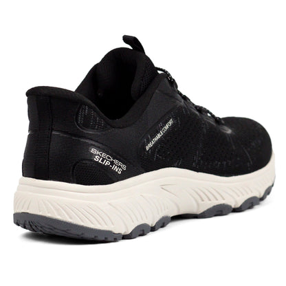 SKECHERS Slip-Ins Wide Fit Sneakers BLK — view 3