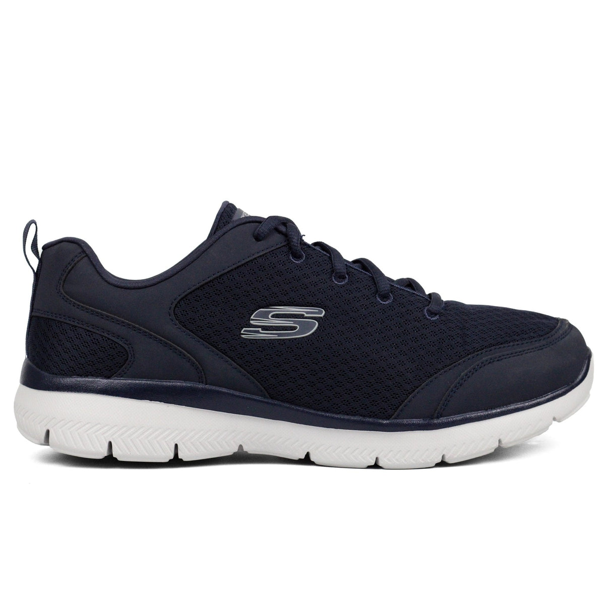 SKECHERS Light weight Lifestyle Shoes-NVY — view 1