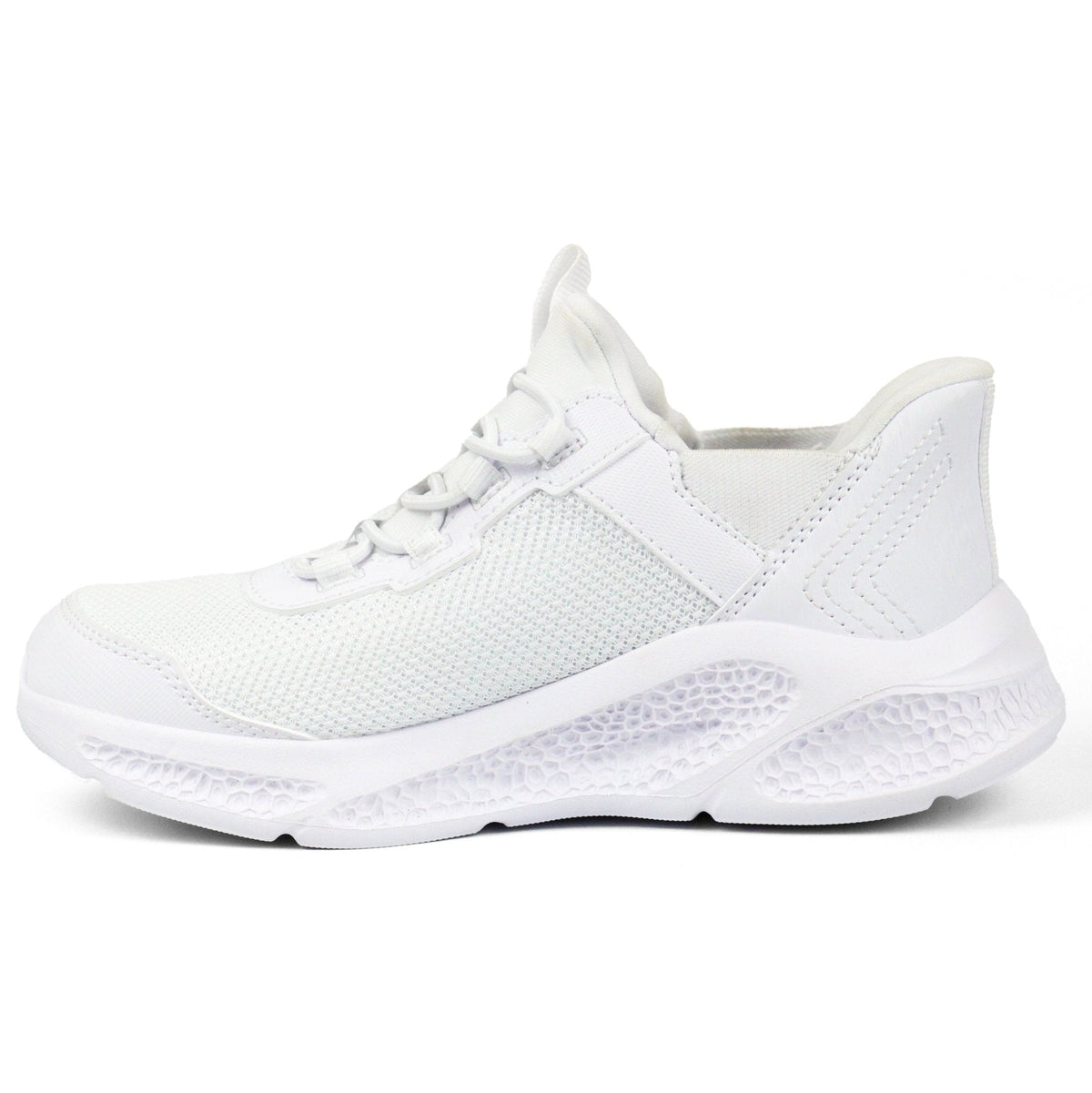 SKECHERS Swift Fit, Lightweight Kids WHT — view 4