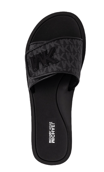 Michael Kors Eli Marissa Logo Slide Sandal — view 3