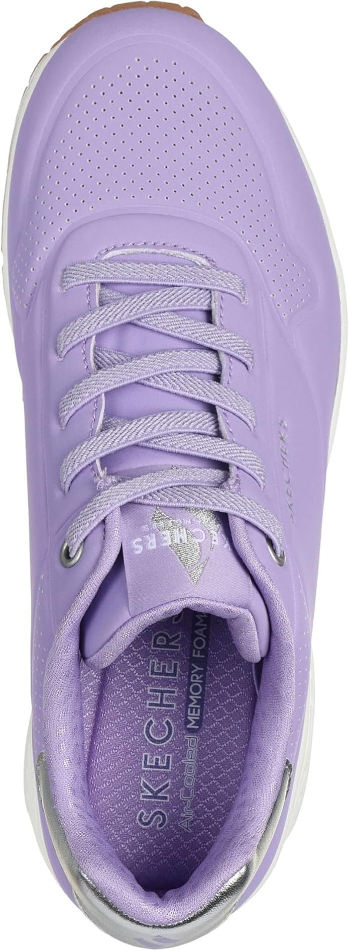 SKECHERS Uno - Shimmer Away LILAC — view 3