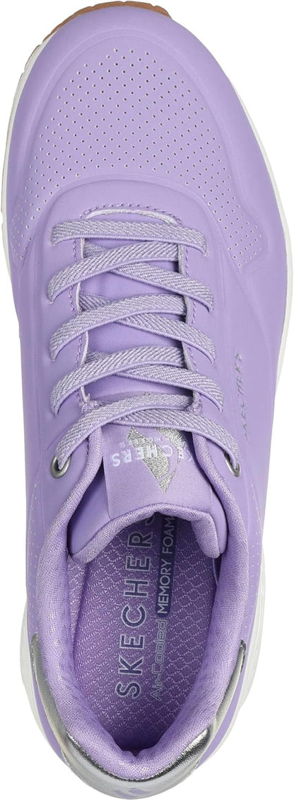 SKECHERS Uno - Shimmer Away LILAC — view 3