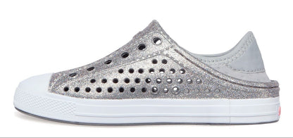 SKECHERS Girl's Foamies - Guzman Steps Glitter Mist — view 3