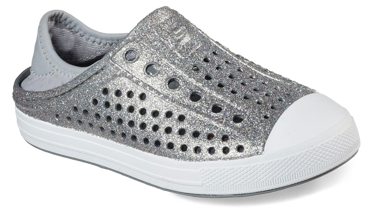 SKECHERS Girl's Foamies - Guzman Steps Glitter Mist — view 2