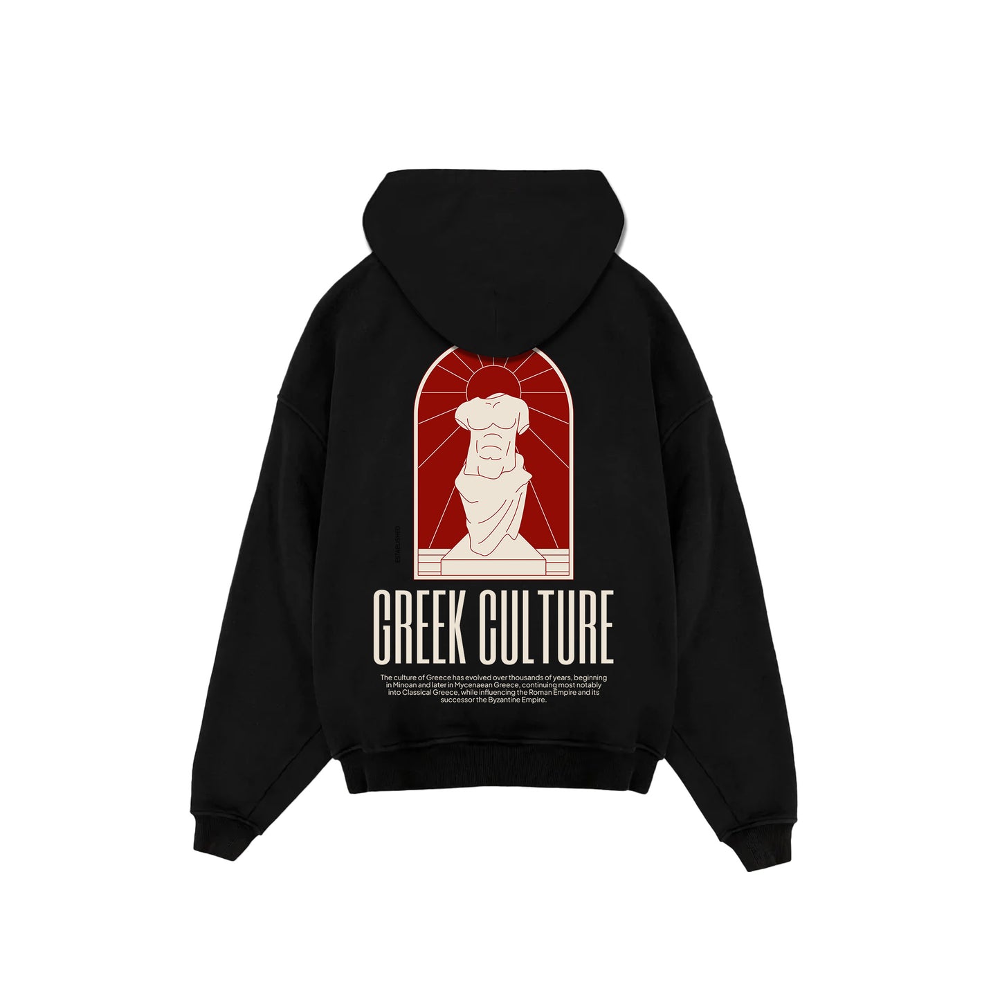 "Greek Culture" Oversized Hoodie