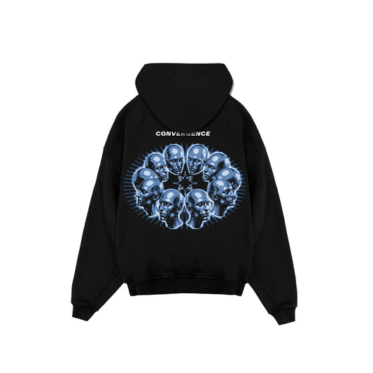 "CONVERGENCE" Oversized Hoodie