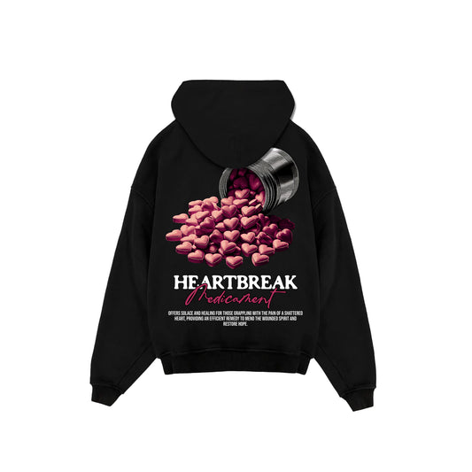 "LET THE TIME HEAL YOU" Oversized Hoodie