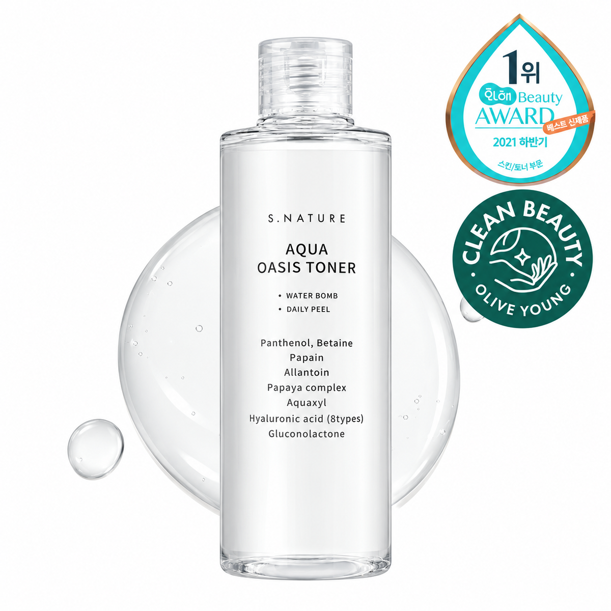 S.NATURE Aqua Oasis Toner — 300 ml — reference 1