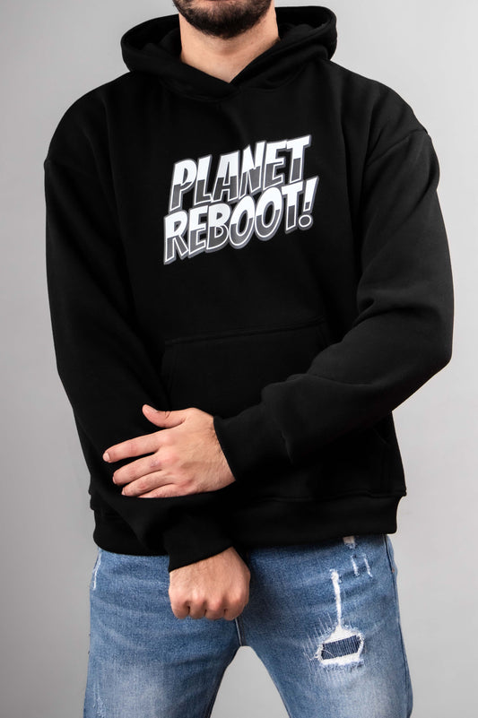 Planet Reboot Oversized Hoodie