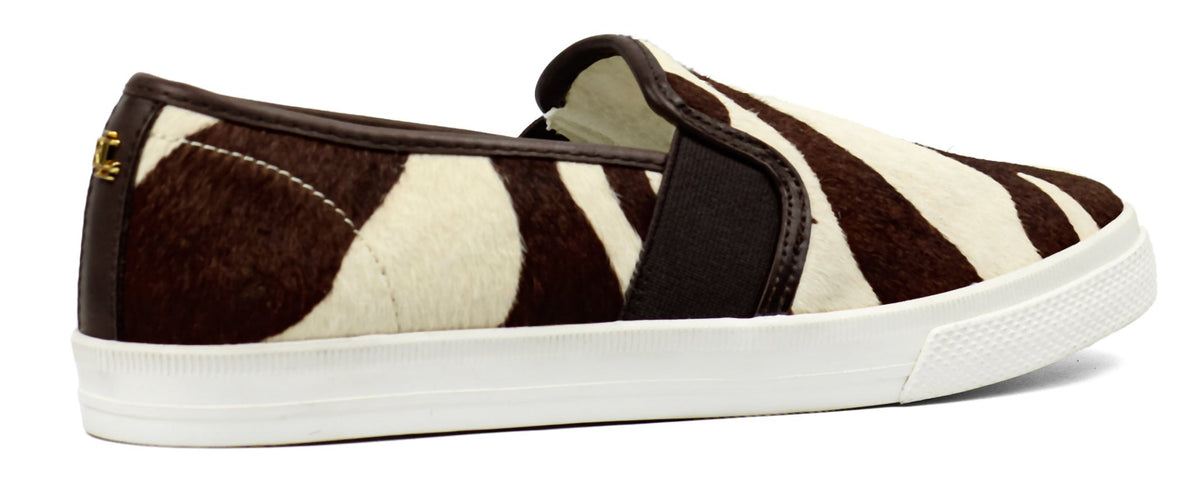 RALPH LAUREN Jinny Faux-Leather Trainer — view 3