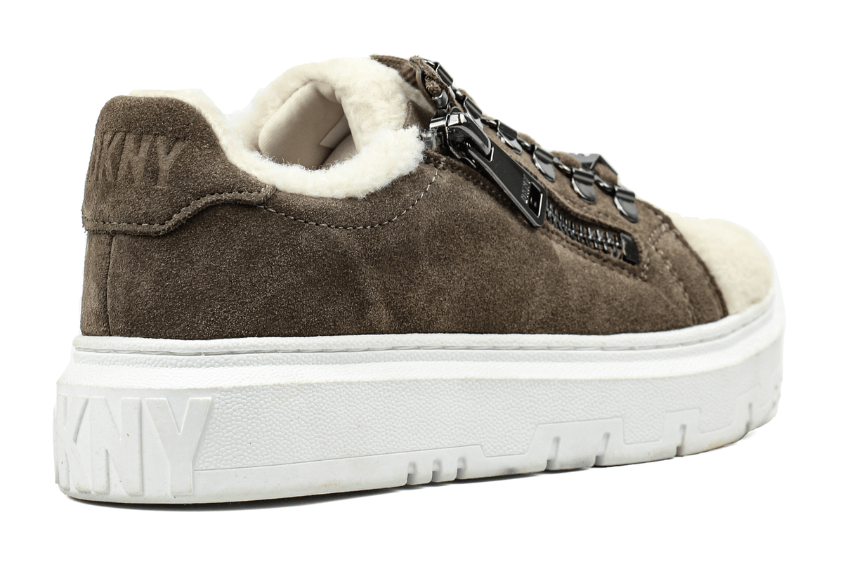 DKNY Matti fleece Lace Up Sneakers — view 3